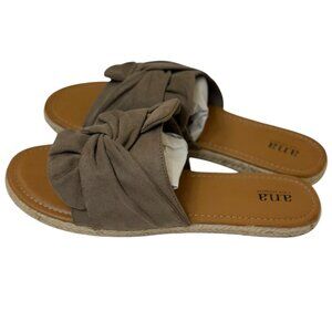 a.n.a. Knotted Slip-on Sandals (NWOB)